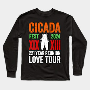 The Cicadas Reunion Tour 2024 Long Sleeve T-Shirt